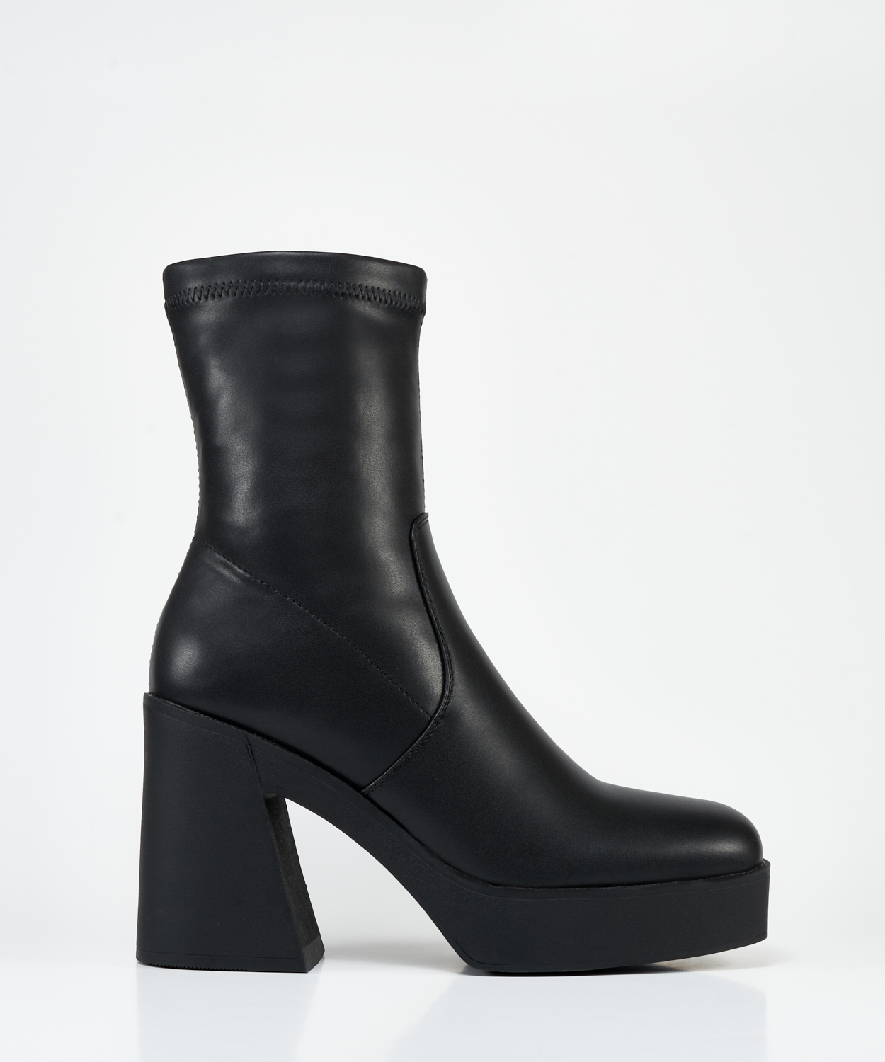 Botines plataforma stretch image number null